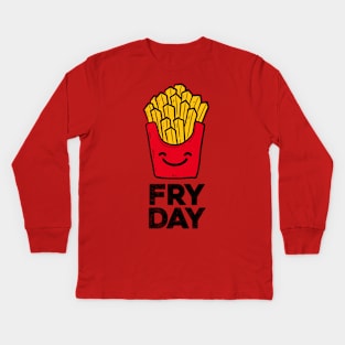 FRY DAY Kids Long Sleeve T-Shirt